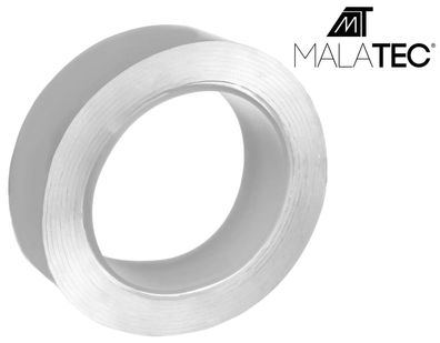 Doppelseitiges Klebeband Malatec transparent, 3 m Laenge, 3 cm breit
