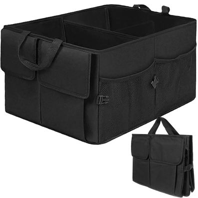 Kofferraum Organizer XTROBB faltbar, 25,5x37x26-52 cm, schwarz, mit Tragegriffen