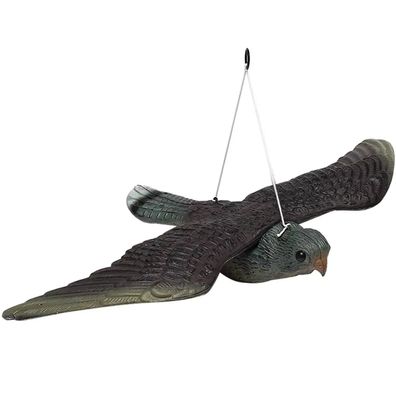 Vogelschreck Falke Repest Repeller 51 x 34 cm Kunststoff mit Schnur
