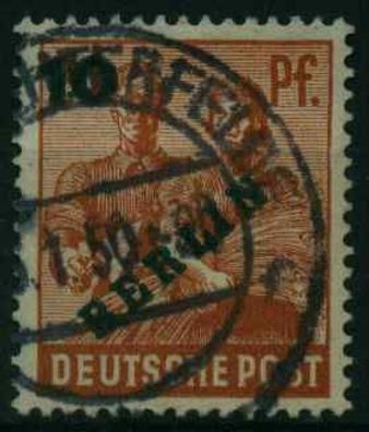 BERLIN 1949 Nr 65 gestempelt X12DD56