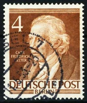 BERLIN 1952 Nr 91 gestempelt X5E7D7E