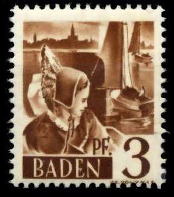 FZ BADEN 1. Ausgabe Spezialisiert Nr 2yvI postfrisch X6C0A9A