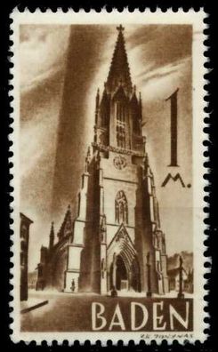 FZ BADEN 1. Ausgabe Spezialisiert Nr 13yvI postfrisch X6C0C0E