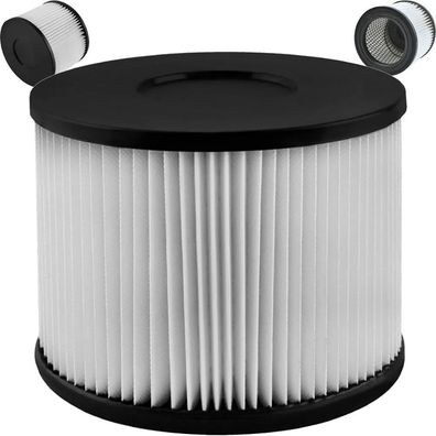 HEPA Filter für Aschesauger Kaminer 1162 1170 waschbar Ø 12 x 10 cm für 10-20 L