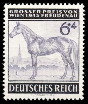 3. REICH 1943 Nr 857 postfrisch SBD2A66