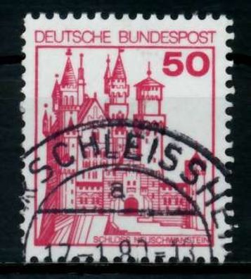 BRD DS BURGEN U. Schlösser Nr 916AR gestempelt X707AEE
