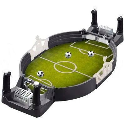 Mini-Tischfußball Kruzzel Tischkicker 47 cm mit 3 Bällen und 4 Griffen