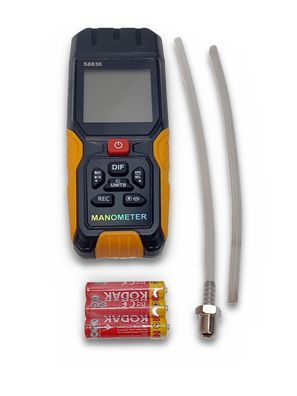 Lycebell S8830 Digitales Differenzdruckmessgerät Manometer ±36,80 kPa