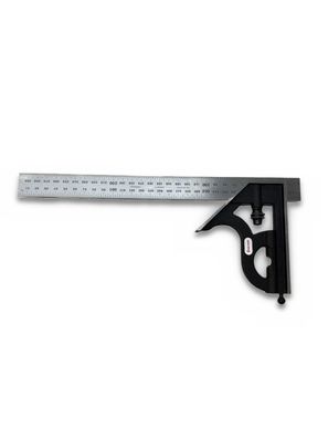 Starrett 11MH-300 Kombinationswinkel 300 mm Vierkantkopf Gusseisen mit Maßstab