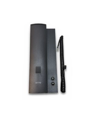 Ritto Wohntelefon 1763040 TwinBus Inneneinheit Türsprechanlage Schwarz