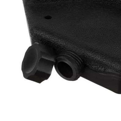 Schirmständer Gardlov 23797 Plattenständer 4-teilig 60 l befüllbar schwarz