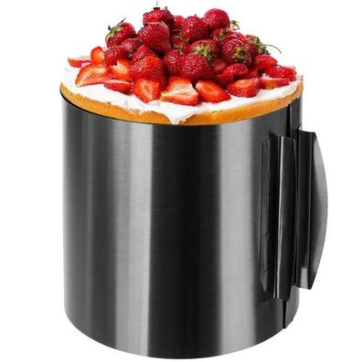 Tortenring Ruhhy 24618 verstellbar 16-30 cm Edelstahl Höhe 15 cm