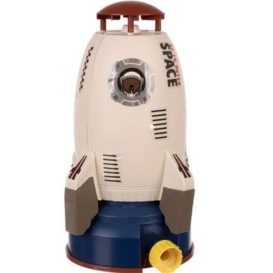 Wassersprinkler Rakete Kruzzel Kinder Gartensprinkler mit Schlauchanschluss bunt