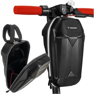 Rollertasche Trizand 25205 Lenkertasche 5 l wasserdicht schwarz
