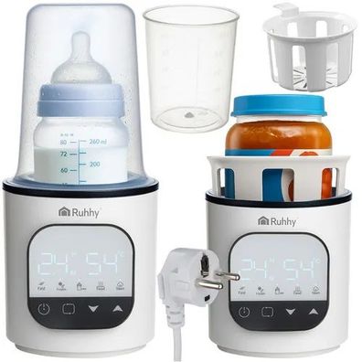 Flaschenwärmer Ruhhy 25962 5in1 Babykostwärmer mit Touch-Display 200 W