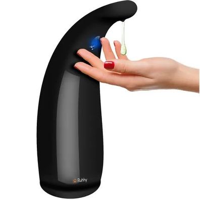 Seifenspender Ruhhy 26076 automatisch mit Sensor, 300 ml, schwarz