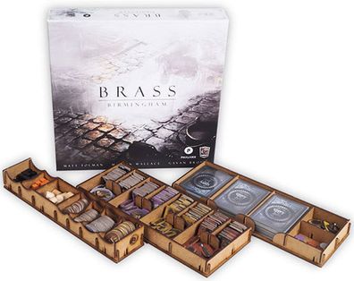 e-Raptor - Sortiereinsatz für Brass: Birmingham aus Holz