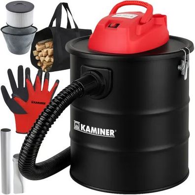 Aschesauger Kaminer ODK006-15L 15 l Behälter 1200 W mit Blasfunktion und HEPA-Filter