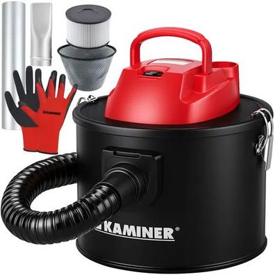 Aschesauger Kaminer ODK008-10L 800 W 10 l Edelstahlbehälter mit Blasfunktion