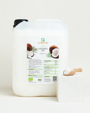 Bio Virgin Coconut Oil 5000 ml 1 Kanister