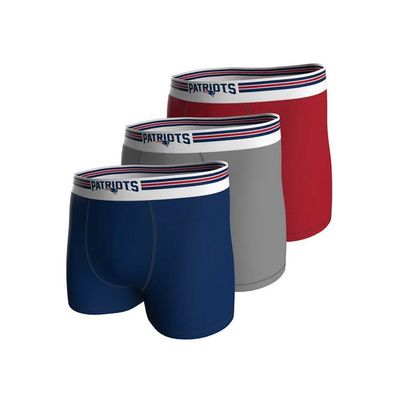 New England Patriots Shorts 3pk Boxers 23240001-4074