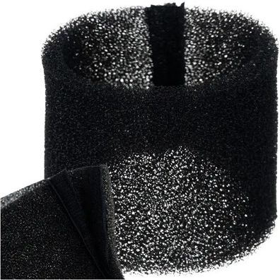 Schwammfilter für Staubsauger Kaminer 23918 28 x 7,5 cm Polyurethanschaum schwarz