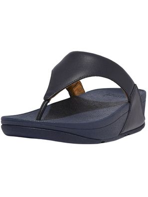 FitFlop Damen Flip Flops Lulu Leather Toepost I88