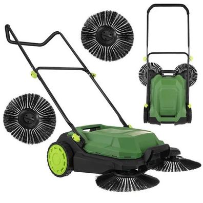 Handkehrmaschine Gardlov Nexo, 680 mm Kehrbreite, 24 L Behälter, 3 Bürsten