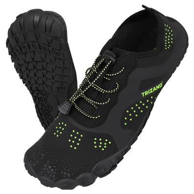 Wasserschuhe Trizand Gr. 43 schwarz, 5 mm rutschfeste Sohle, schnelltrocknend