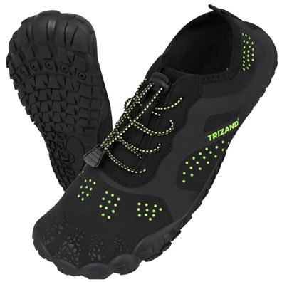 Wasserschuhe Trizand Gr. 45 schwarz, 5 mm Sohle, rutschfest, schnelltrocknend