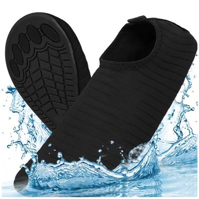 Wasserschuhe Trizand Gr. 40 schwarz, rutschfeste TPE-Sohle, schnelltrocknend