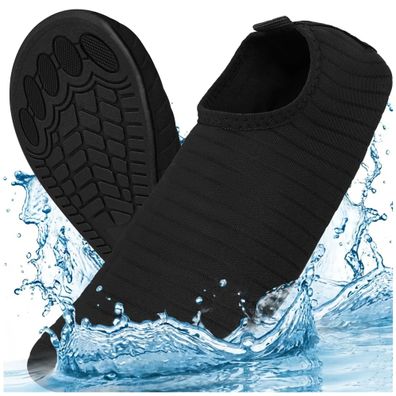 Wasserschuhe Trizand Größe 44 schwarz rutschfeste Sohle schnelltrocknend