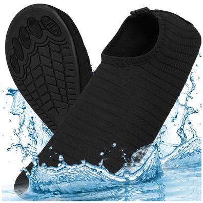 Wasserschuhe Trizand Größe 45 schwarz rutschfeste Sohle schnelltrocknend