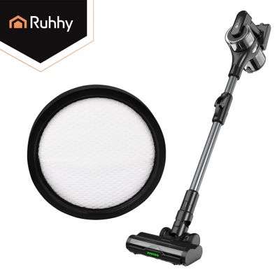 HEPA Filter 2er Set Ruhhy für Staubsauger LunPro 26708 waschbar 9,1 cm