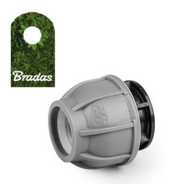 Endkappe fér PE Rohre Verschraubung 32mm PN10 BRADAS 7322