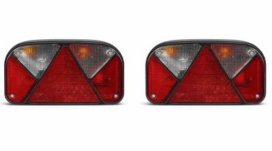 Aspöck Multipoint 2 Anhänger Rückleuchten Rücklichter Heckleuchten rechts+links