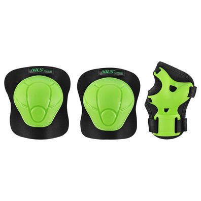 Protektoren-Set NILS Extreme H210 Gr. S grün - Knie, Ellbogen, Handgelenk