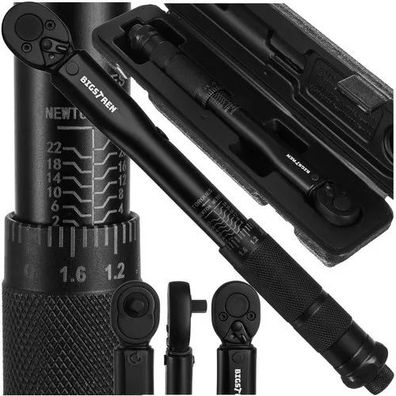 Drehmomentschlüssel Bigstren 1/4 Zoll 2-24 Nm mit Koffer und Kalibrierzertifikat