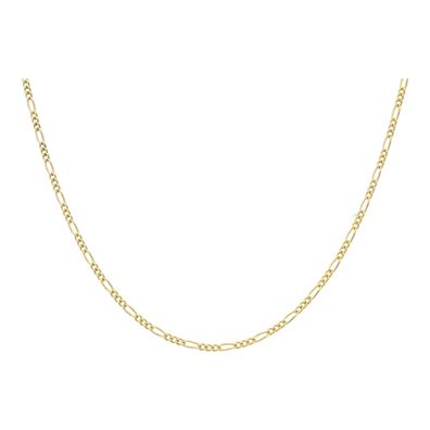 Halskette Gold 333 Figaro 1,1 mm breit JuwelmaLux JL48-05-0176 Made in Germany