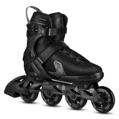 Inlineskates NILS Extreme NA623 Velo City Größe 40 ABEC 7 Aluschiene schwarz