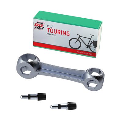 Prophete Fahrrad Reparaturset Basic Flickzeug Patentventile Pannenset Rad