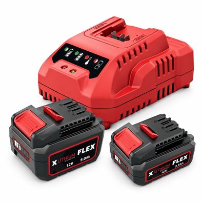 FLEX 12 V Akku-Zubehör – Akku & Schnellladegerät