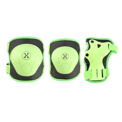Protektoren-Set Nils Extreme H704, Größe M, grün, Knie Ellenbogen Handgelenk