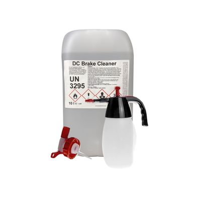 Bremsenreiniger 10Liter Kanister + Auslaufhahn + Drucksprüher schwarz- acetonfrei