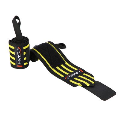 Handgelenkbandagen HMS ONX05 2er Set Klettverschluss 560 x 80 mm schwarz gelb