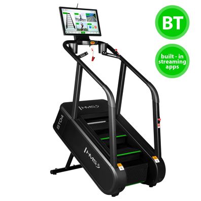Trainingstreppe HMS ST04 Semi Commercial Stepper EMS Android Display 135 kg