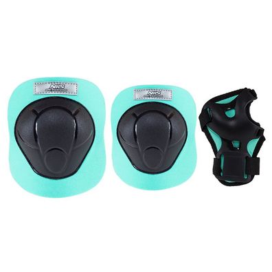 Schützer-Set NILS Extreme H210 Größe M schwarz-minzgrün Knie Ellenbogen Handgelenk