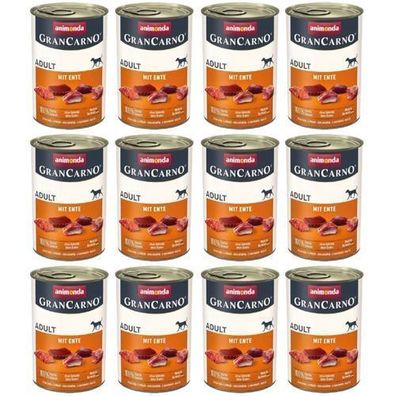 Animonda GranCarno Adult mit Ente 12x800g