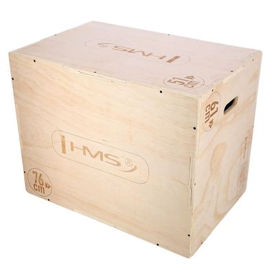 Plyo Box HMS DSC01 Sprungkasten Holz 3 Hoehen 750x600x500 mm