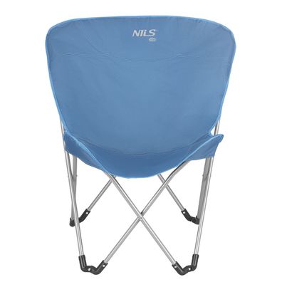 Campingstuhl NILS CAMP NC3051 blau klappbar bis 110 kg mit Tragetasche